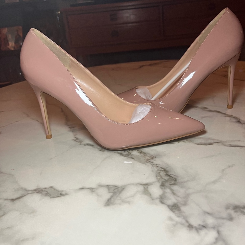 Elegant Nude Stiletto Heels
